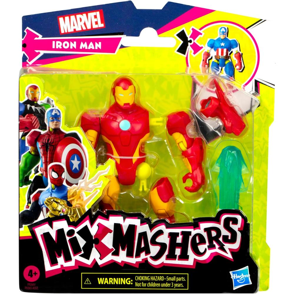 MixMashers Marvel Iron Man Avengers Mix-And-Match Action Figure