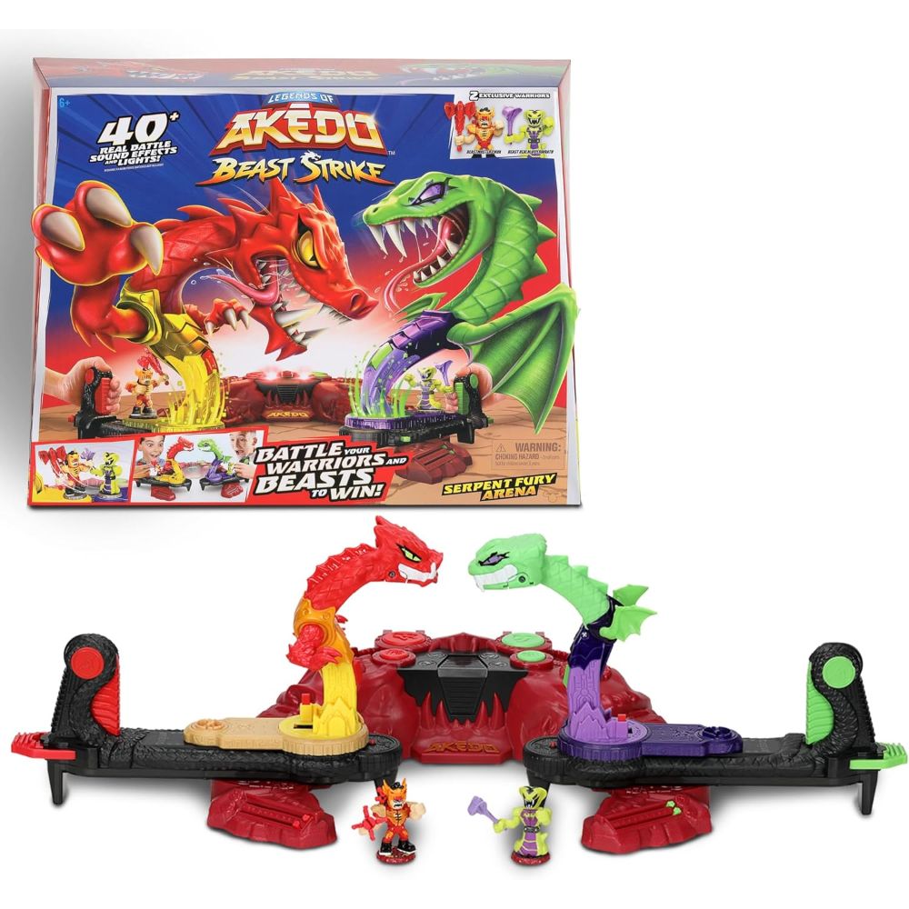 Legends Of Akedo S5 Beast Strike Serpent Fury Arena – Toys4me