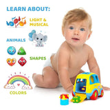Hola Clever Coupe Bus Toy