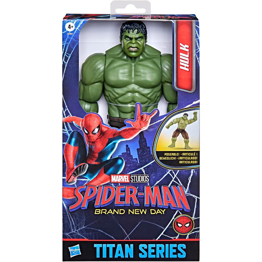 Spider-Man BND Dlx Titan Hero Figure Hulk