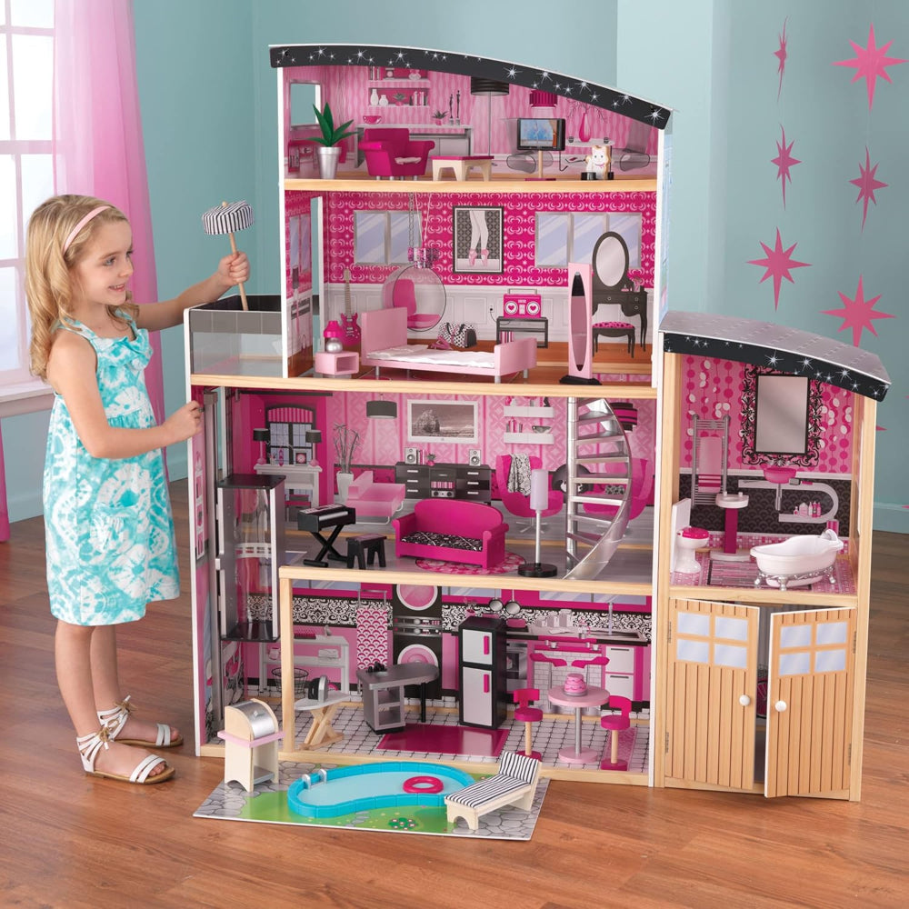KidKraft Sparkle Mansion Dollhouse KidKraft Sparkle Mansion Dollhouse