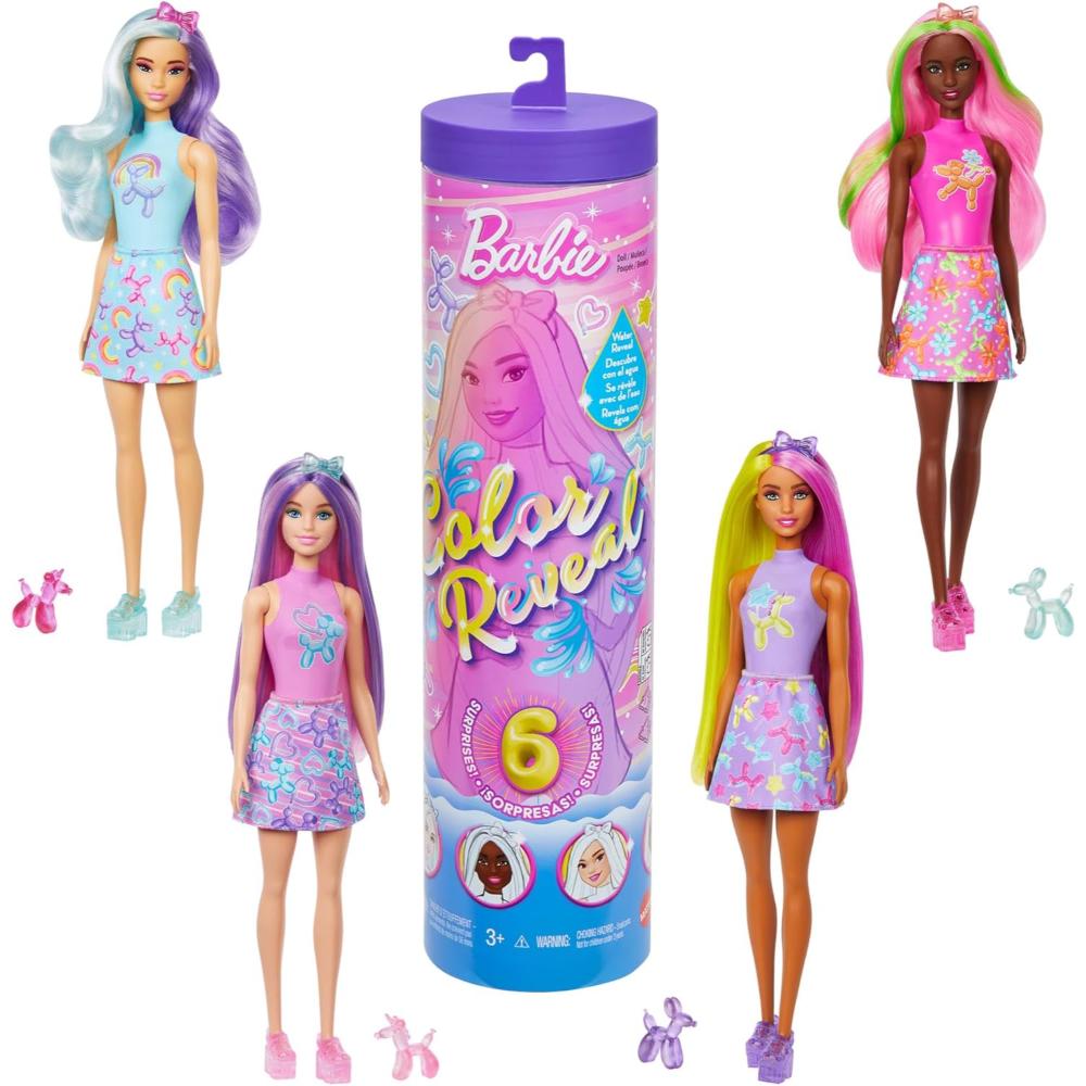 Barbie Color Reveal Balloon Animals Series