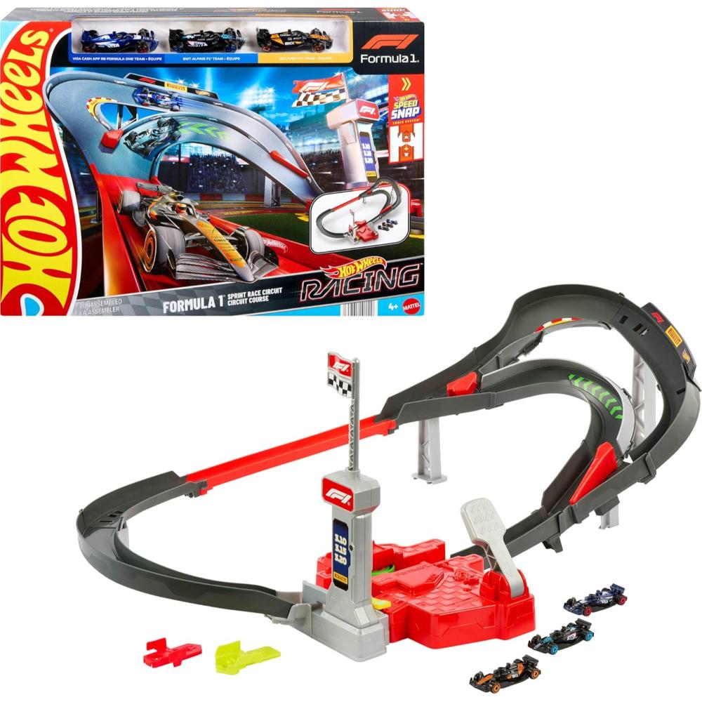 Hot Wheels Racing Formula 1 Sprint Race Circuit Track Set