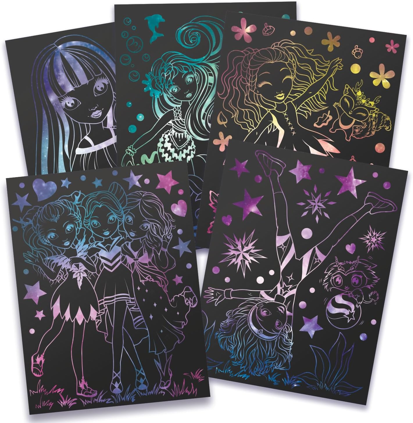 Nebulous Stars Scratch & Sketch Art Set