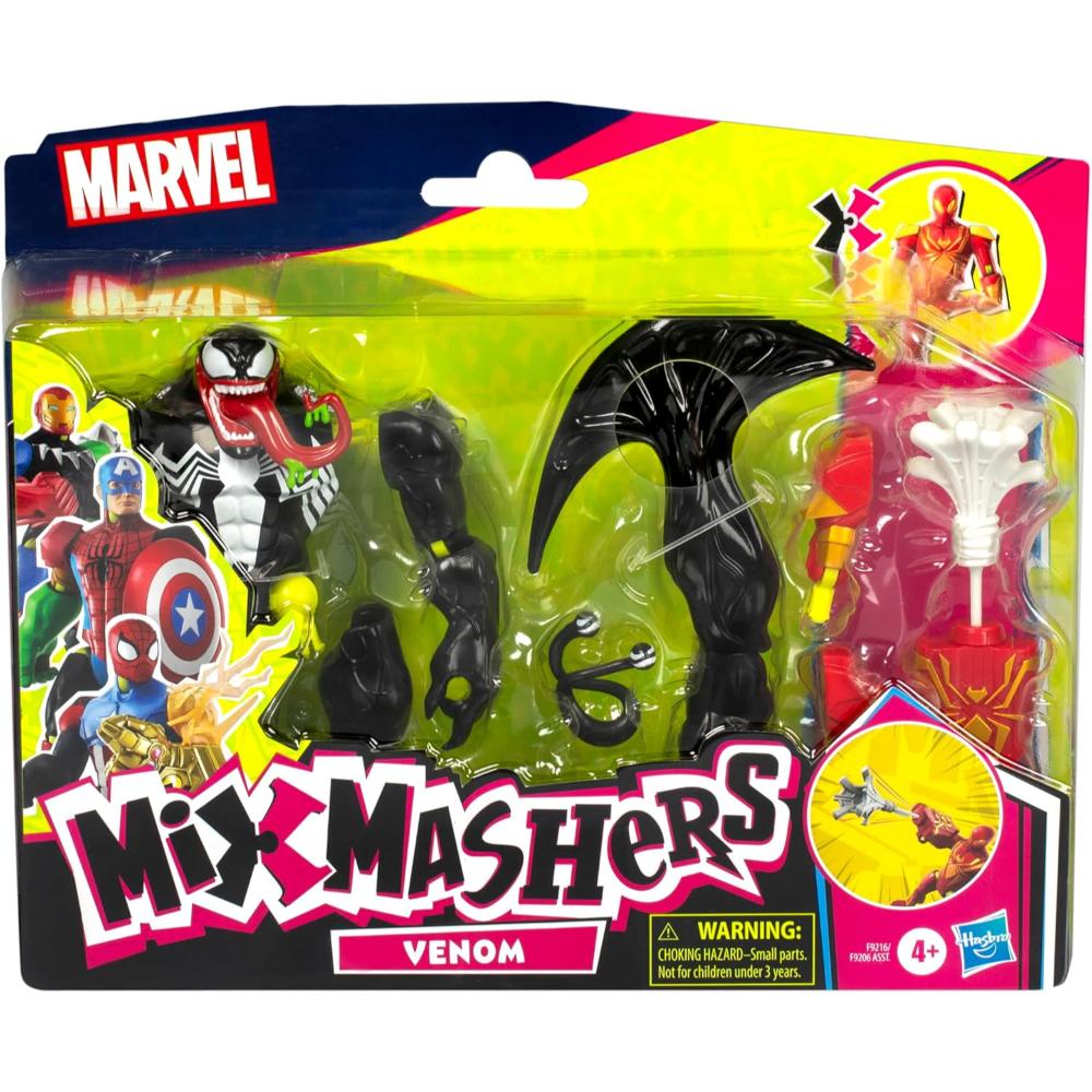 MixMashers Marvel Spider-Man Venom Mix-&-Match Deluxe Figure MixMashers Marvel Spider-Man Venom Mix-&-Match Deluxe Figure