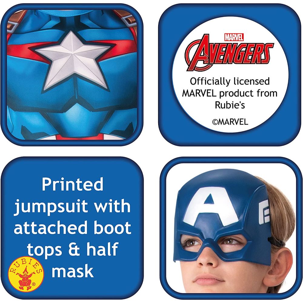 Rubies Captain America Children Costume - Large