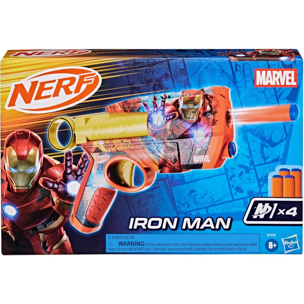 Nerf Marvel Iron Man Dart Blaster Nerf Marvel Iron Man Dart Blaster