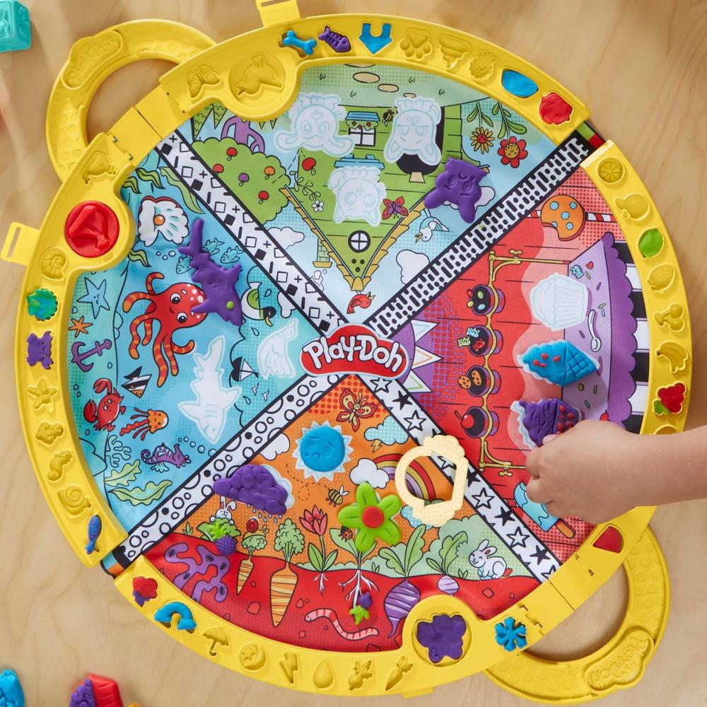 Play Doh Fold and Go Playmat