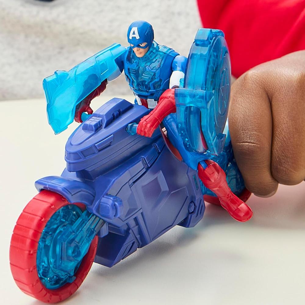 Marvel Avengers 4In Cap Shield Shot Cycle Marvel Avengers 4In Cap Shield Shot Cycle
