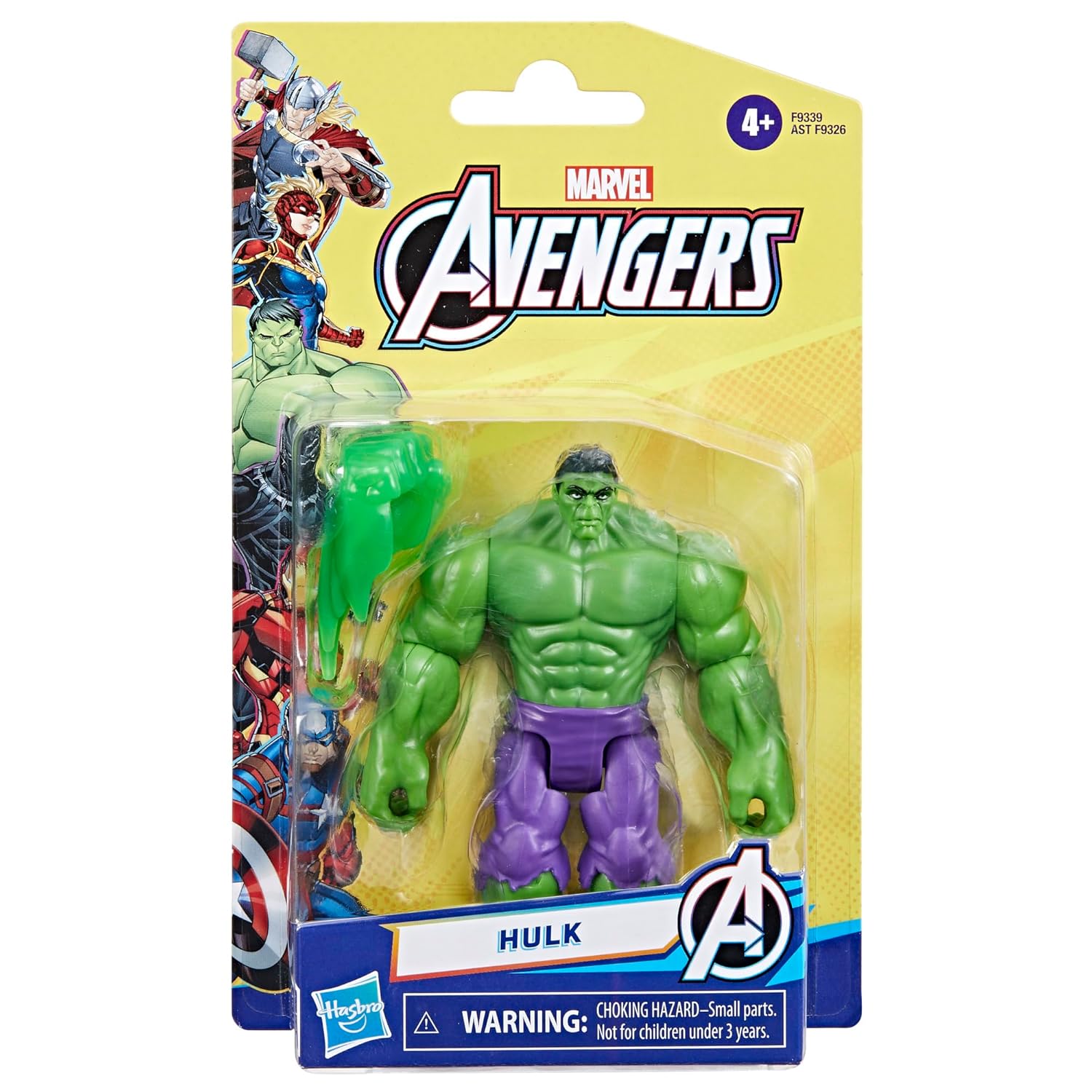 Avengers 4In Deluxe Hulk Figure Avengers 4In Deluxe Hulk Figure