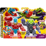 Heroes of Goo Jit Zu S12 Smash Strikers Versus Pk Tyro Vs Rock Jaw
