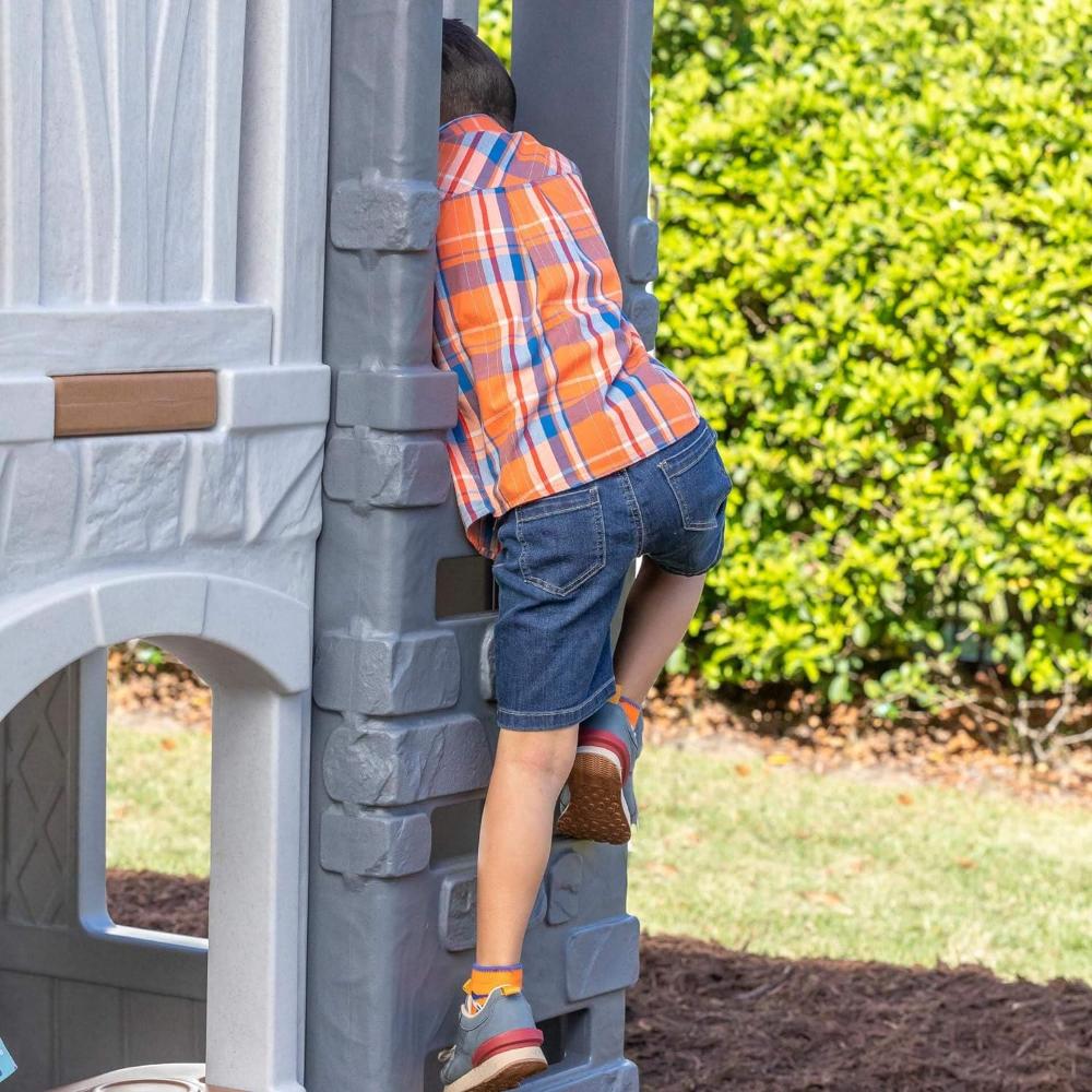 Enchanting Adventures 2-Story Playhouse & Slide