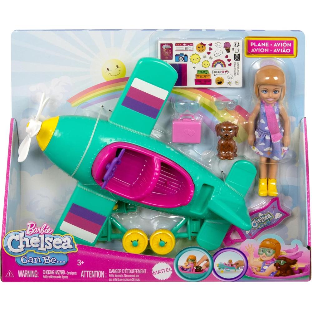 Barbie Chelsea Can Be Doll & Plane Playset Barbie Chelsea Can Be Doll & Plane Playset