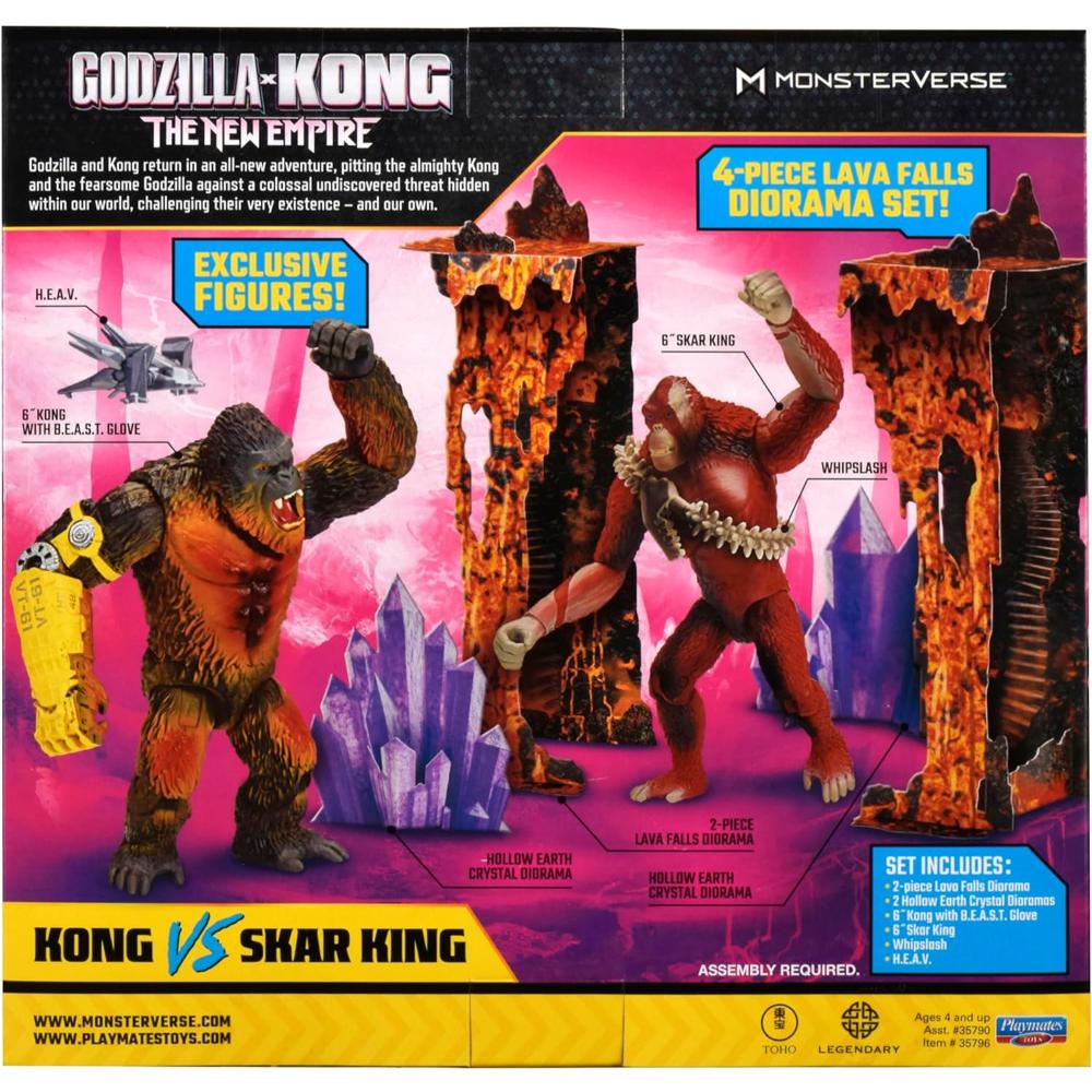 Godzilla Kong Vs Skar King