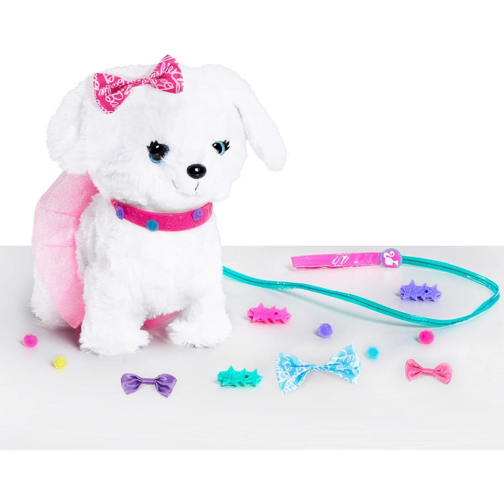Barbie Walking Puppy with New Unicorn Hat