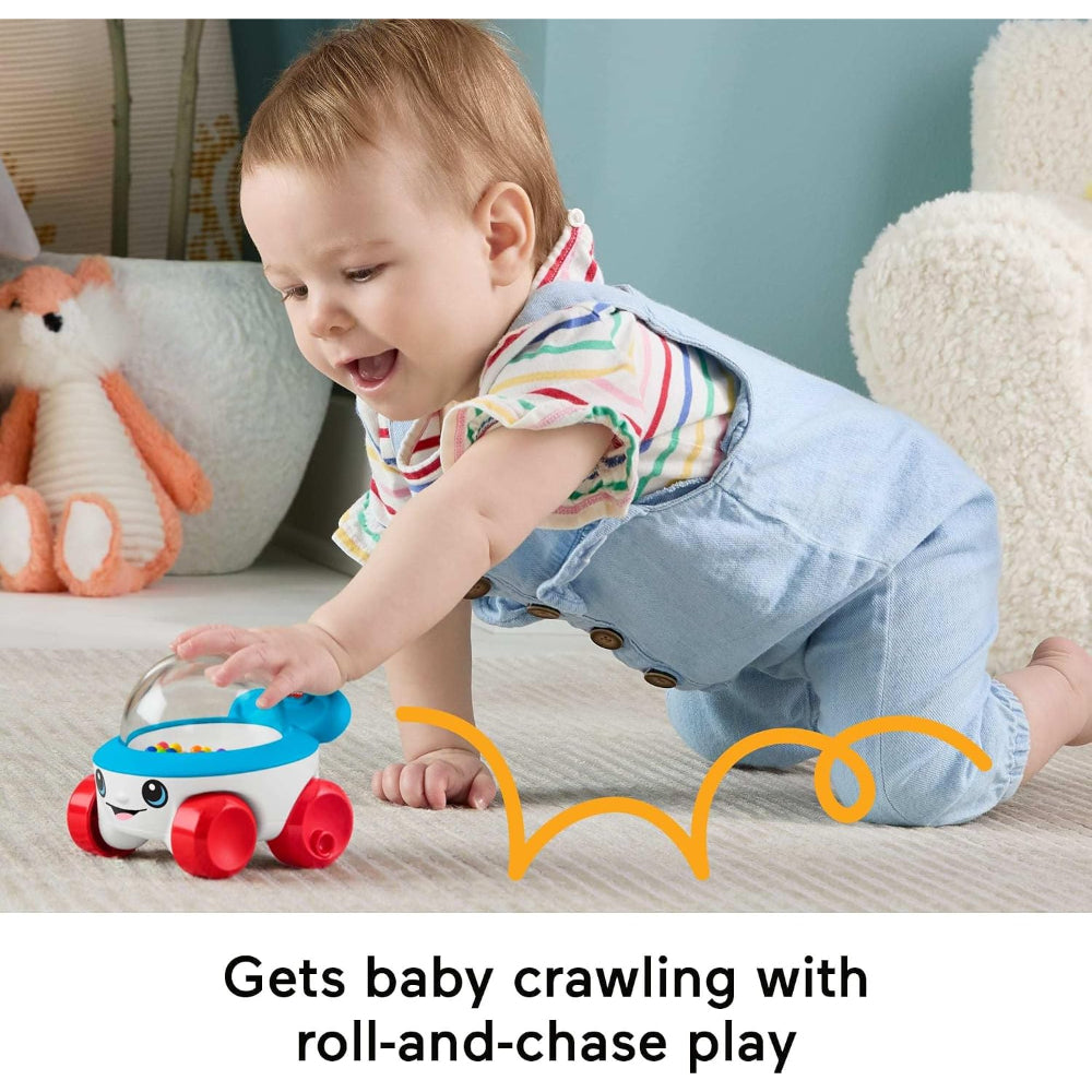 Fisher-Price Corn Popper Vehicle Push-Along Toy
