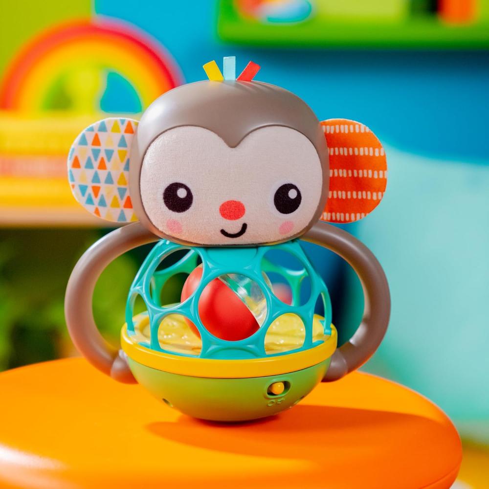 Bright Starts Grab Giggle Monkey Multi Sensory Toy Bright Starts Grab Giggle Monkey Multi Sensory Toy