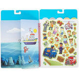 Melissa & Doug - Paw Patrol Restickable Stickers Flip-Flap Pad Adventure Bay