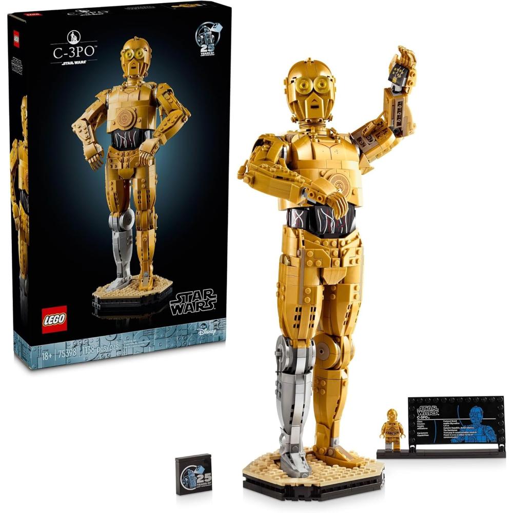 Lego Star Wars C-3PO Buildable Droid Figure