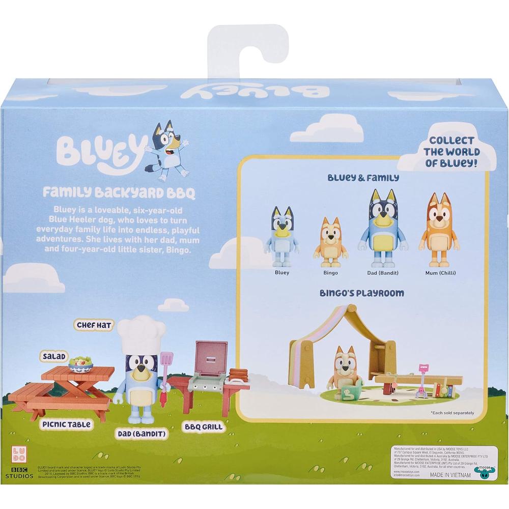 Bluey S3 Mini Playset - Family Backyard Bluey S3 Mini Playset - Family Backyard