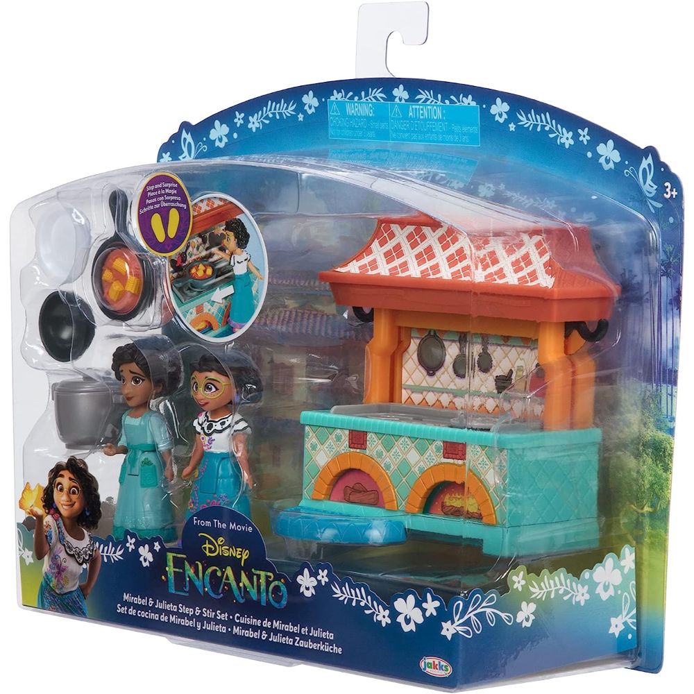 Jakks Pacific - Disney Encanto Mirabel & Julieta Step And Stir Set Jakks Pacific - Disney Encanto Mirabel & Julieta Step And Stir Set