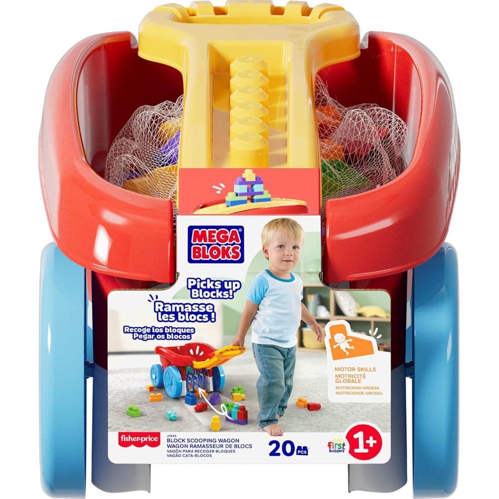 Mega Bloks Scooping Wagon