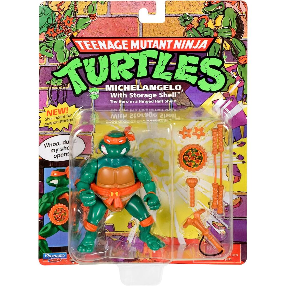 Playmate Toys Teenage Mutant Ninja Turtles  With Storage Shell Assorted