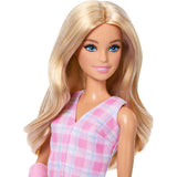 Barbie Fashionistas With Pink Arm Cast And Plaid Top And Skirt