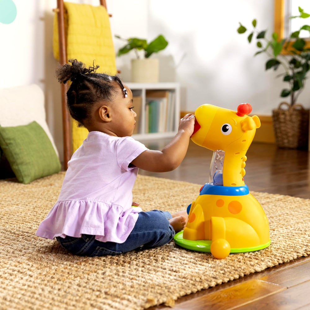 Bright Starts Spinnin Spots Giraffe Ball Play Toy