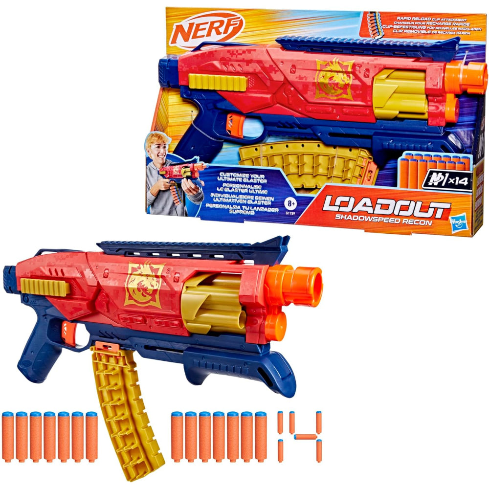 Nerf Loadout Shadowspeed Recon Blaster