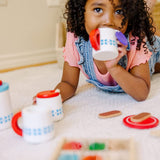 Melissa & Doug - Wooden Steep & Serve Tea Set