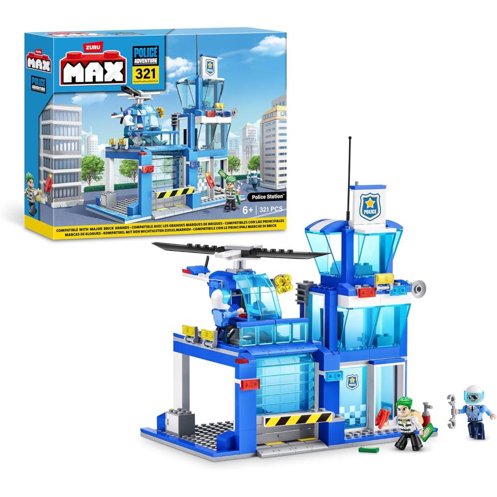 Zuru Max Adventure Playset Police Station