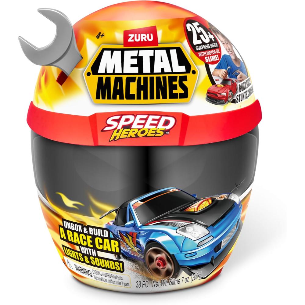 Zuru Metal Machines Speed Hero Helmet Playset