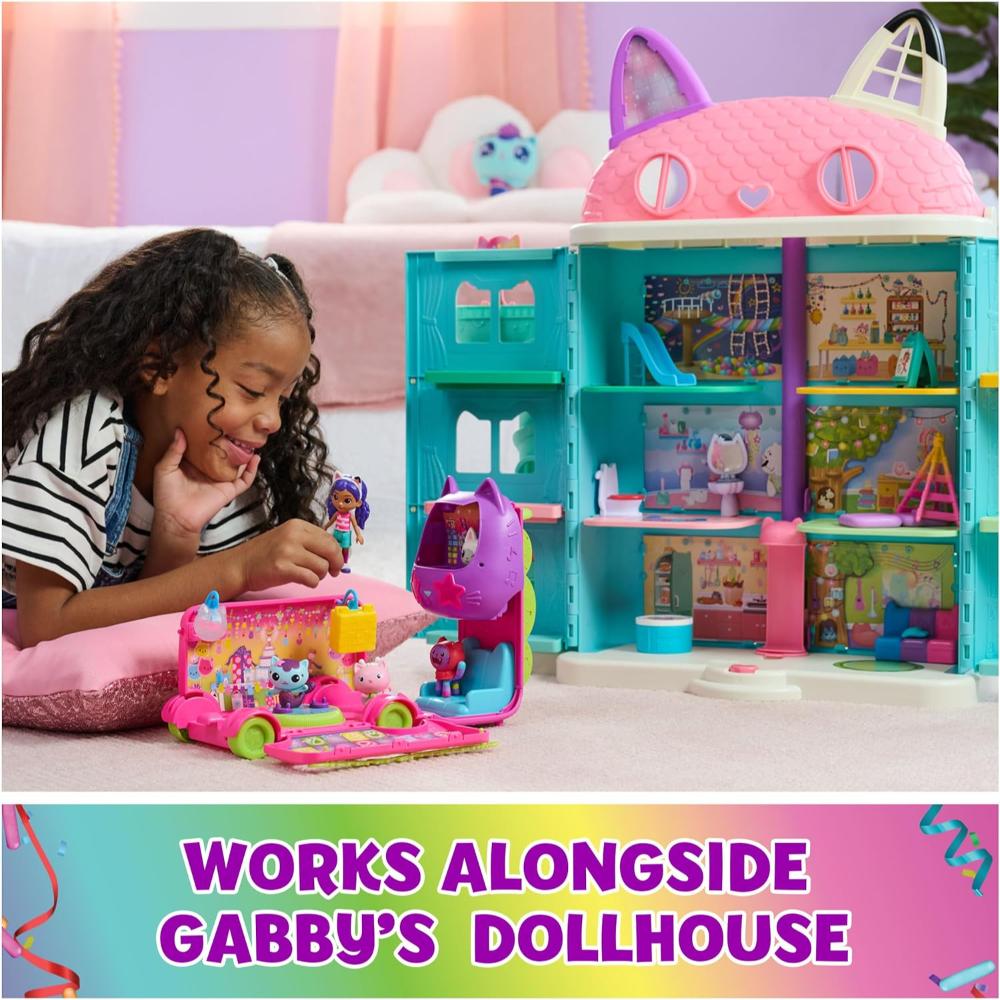Gabby's Dollhouse Gabbys Sprinkle Party Bus