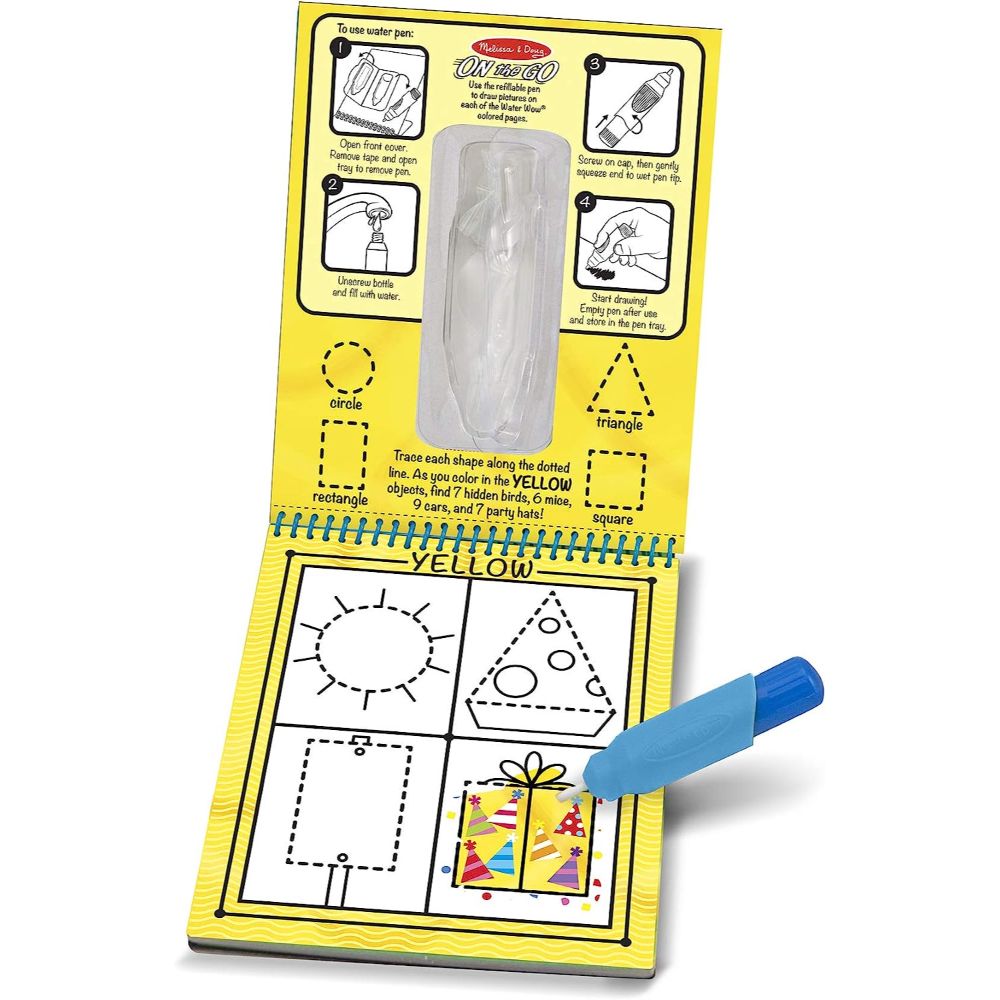 Melissa & Doug - Water Wow Colors And Shapes