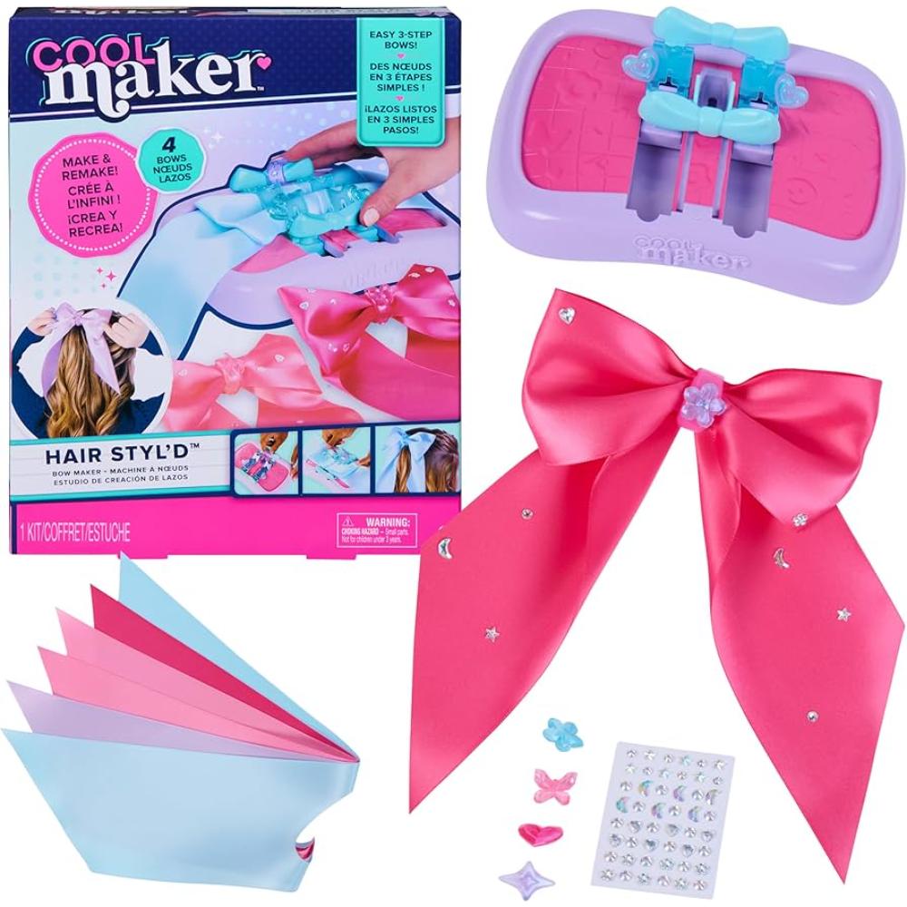 Cool Maker Hair Styl d Bow Maker Set