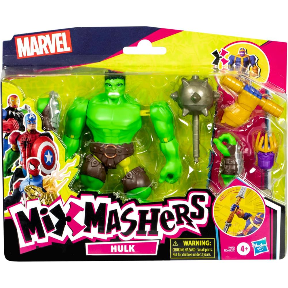 MixMashers Marvel Avengers Hulk Deluxe Mix-&-Match Figure MixMashers Marvel Avengers Hulk Deluxe Mix-&-Match Figure