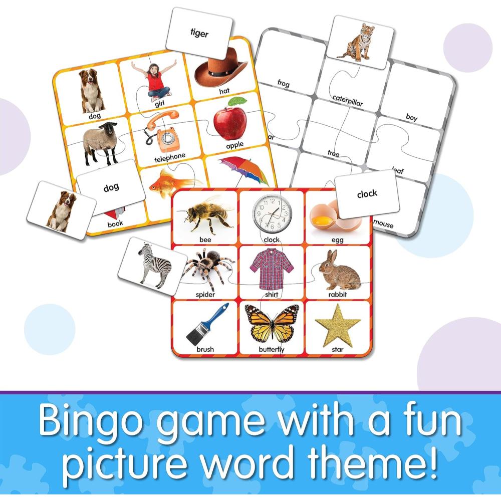 The Learning Journey: Match It! Bingo - Picture Word