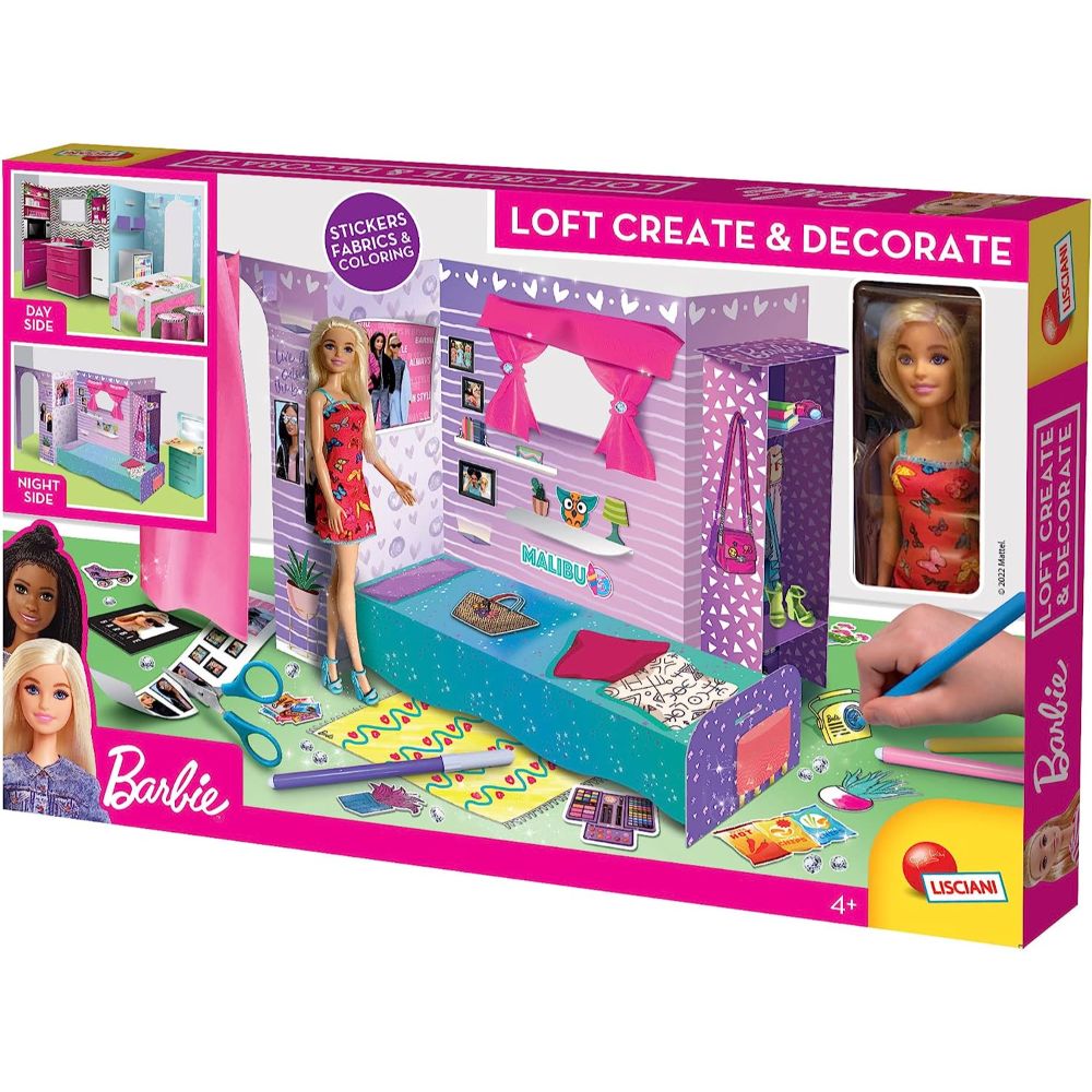 Barbie Lisciani Loft Create and Decorate Barbie Lisciani Loft Create and Decorate