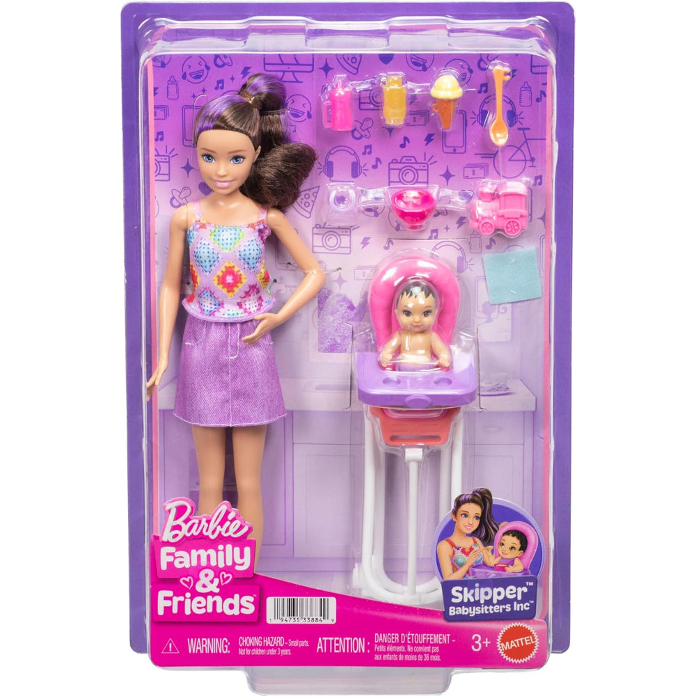 Barbie Skipper Babysitter Original Brunette baby