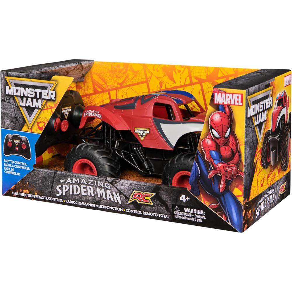 Monster Jam Marvel The Amazing Spider-Man RC Monster Truck