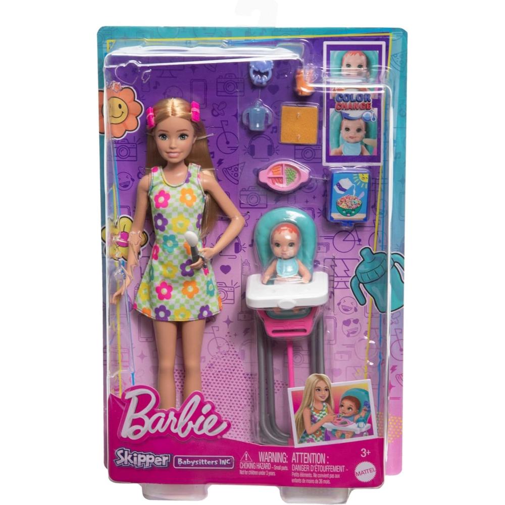 Barbie Skipper Babysitters Inc & Playset