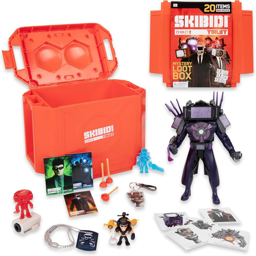 Skibidi Toilet Giant Mystery Surprise Loot Box