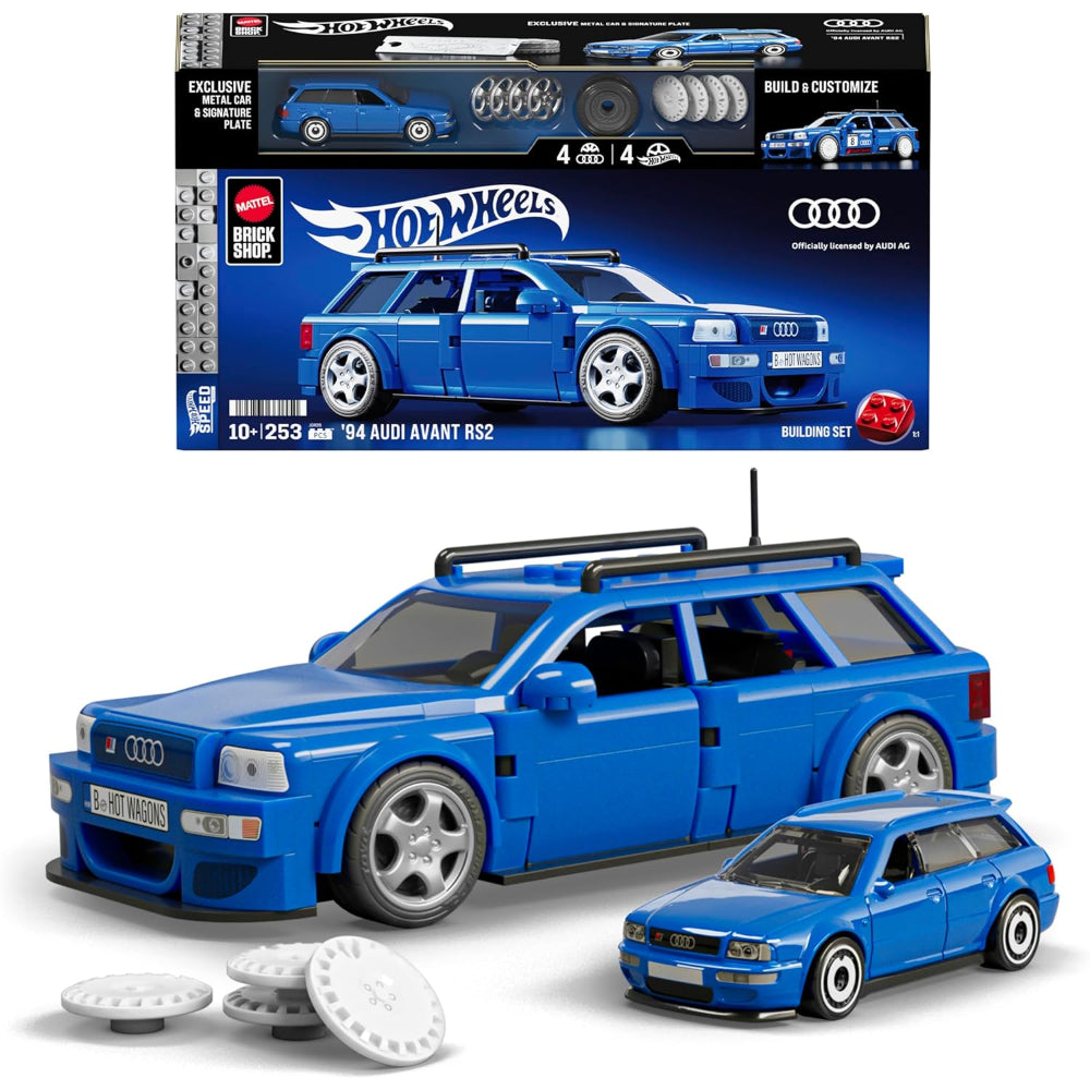 Mattel Brick Shop Speed Audi