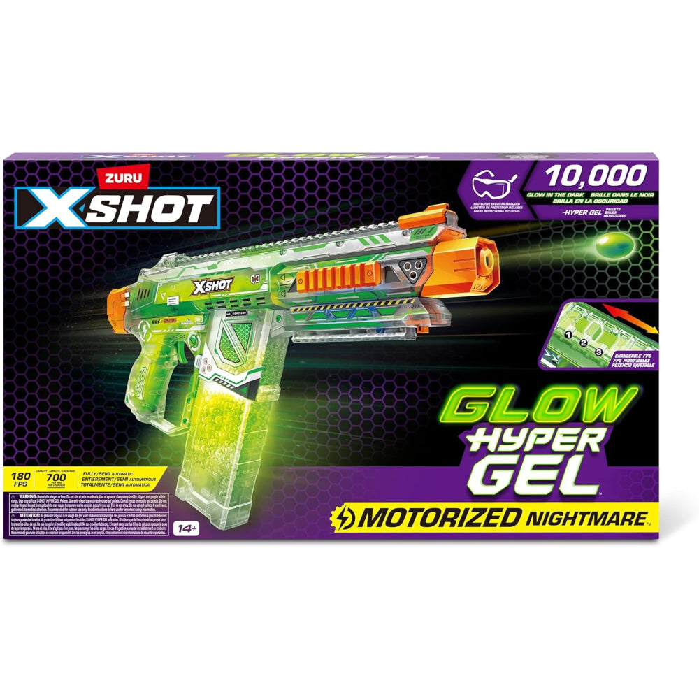 X-Shot Hyper Gel Glow In The Dark
