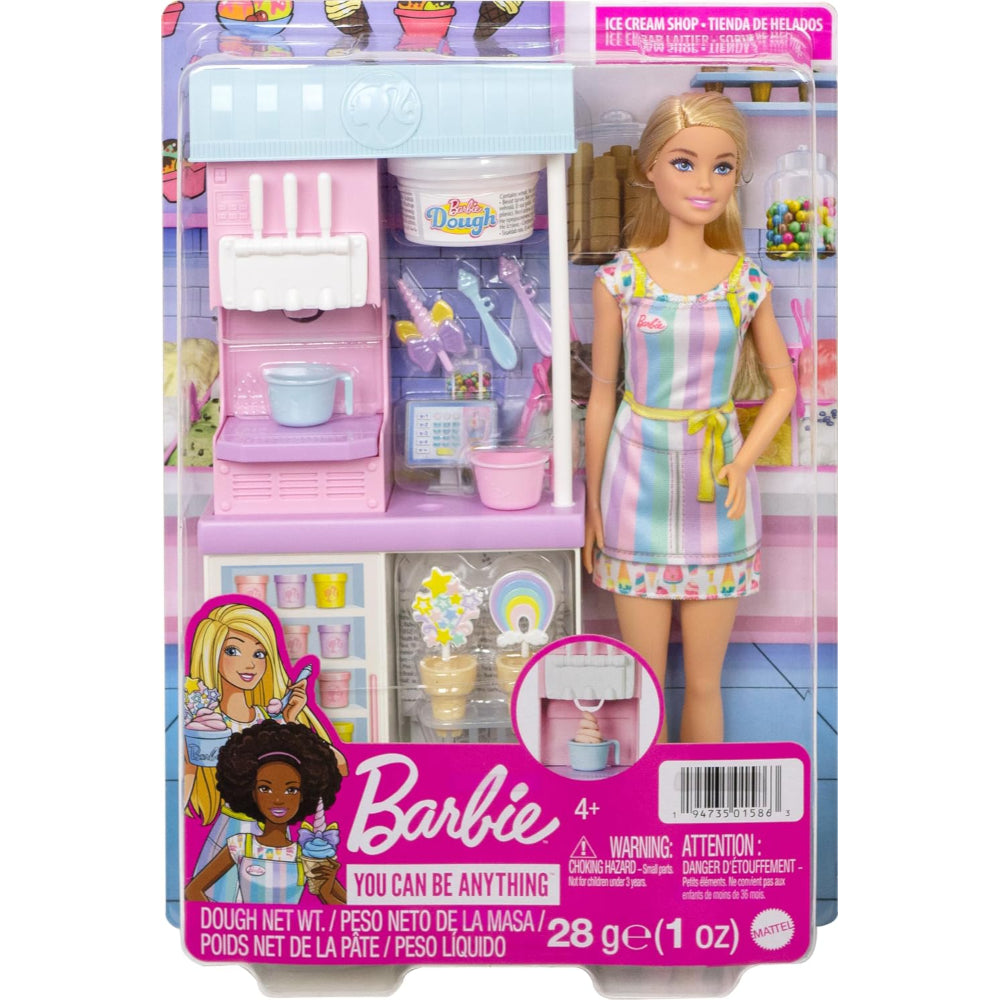 Barbie Ice Cream Shop Playset