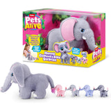 Zuru Pets Alive Mommy Elephant Baby Surprise