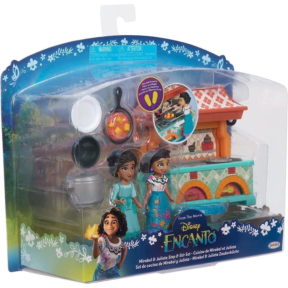 Jakks Pacific - Disney Encanto Mirabel & Julieta Step And Stir Set Jakks Pacific - Disney Encanto Mirabel & Julieta Step And Stir Set