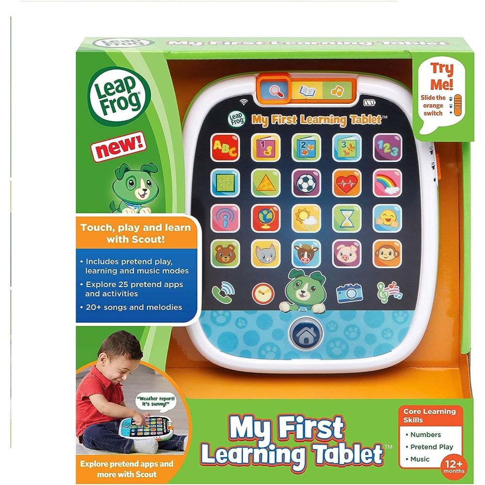 LeapFrog My First Learning Tablet Black LeapFrog My First Learning Tablet Black