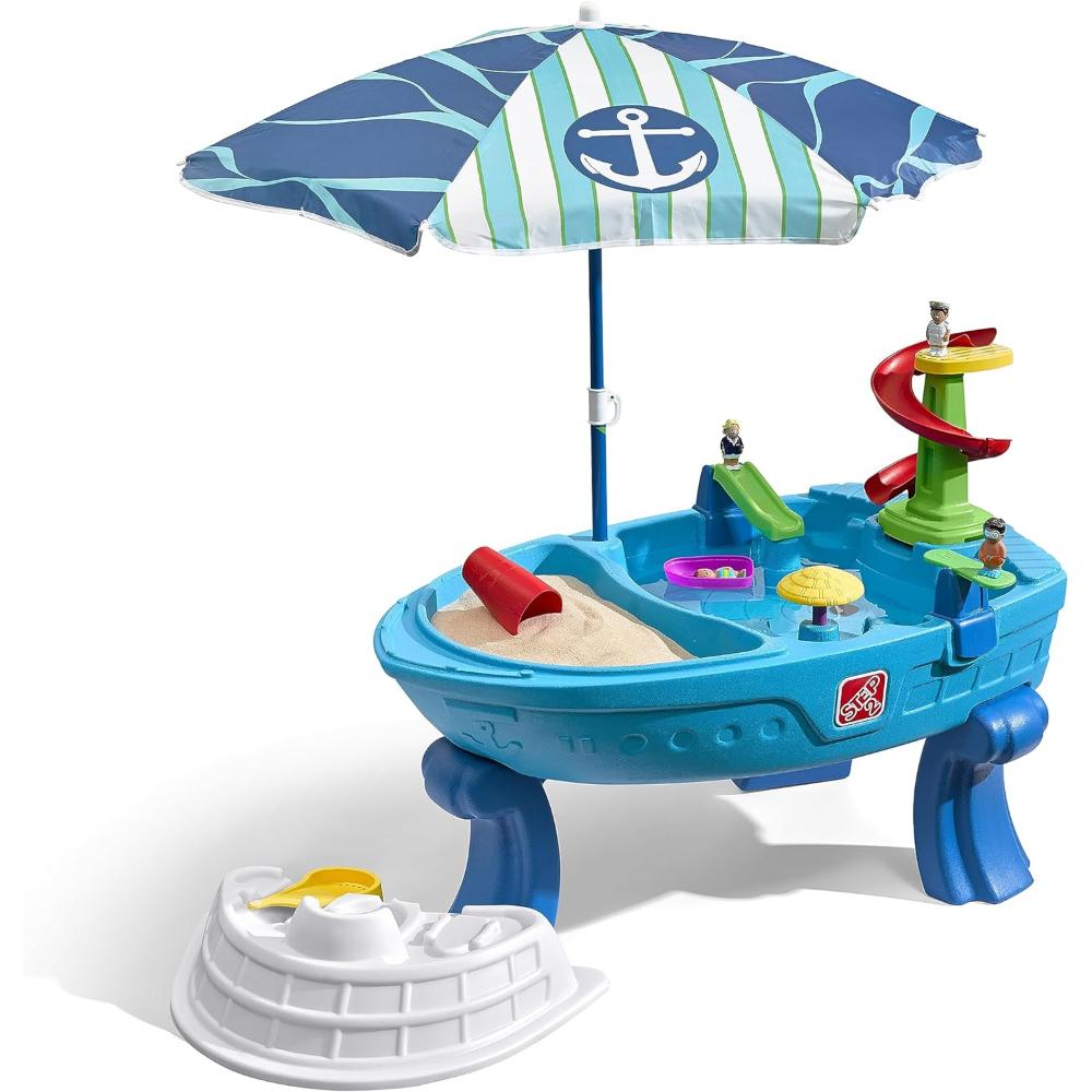 Step2 Fiesta Cruise Sand & Water Table with Umbrella